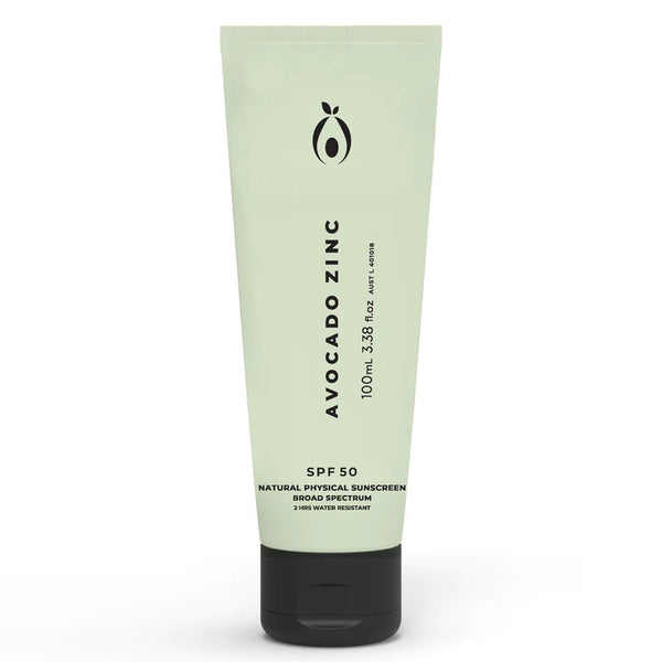 SPF 50 Natural Physical Sunscreen Avocado Zinc