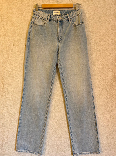Abrand Mid Straight Tall Jeans - Size 8