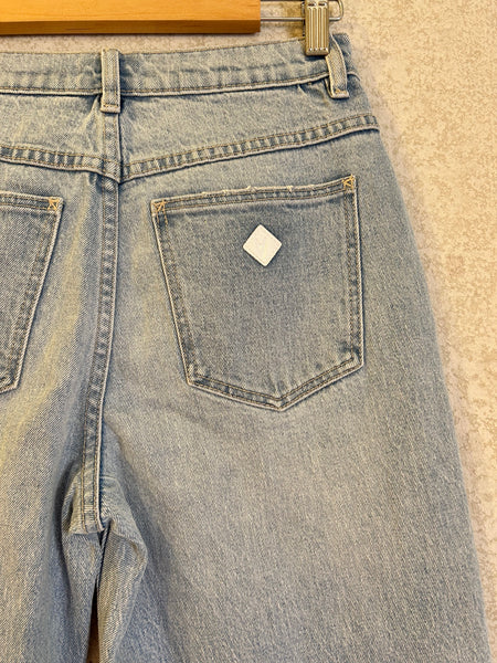 Abrand Mid Straight Tall Jeans - Size 8
