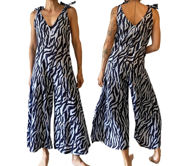 Meadow Jumpsuit - Zebra - Size S