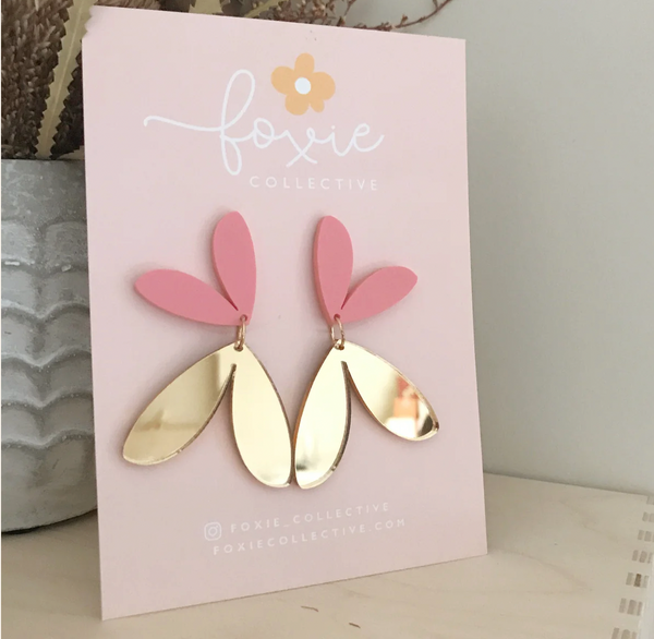 The Love Bug - Pastel Raspberry + Gold