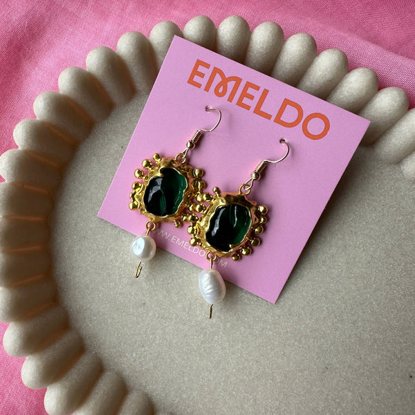 Aere Earrings -  Blue