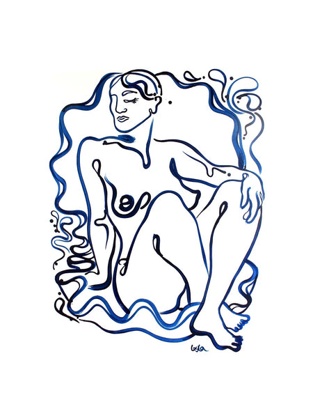 Peninsula Surf Sisters 2022 'Soft& Slow' A3 Print