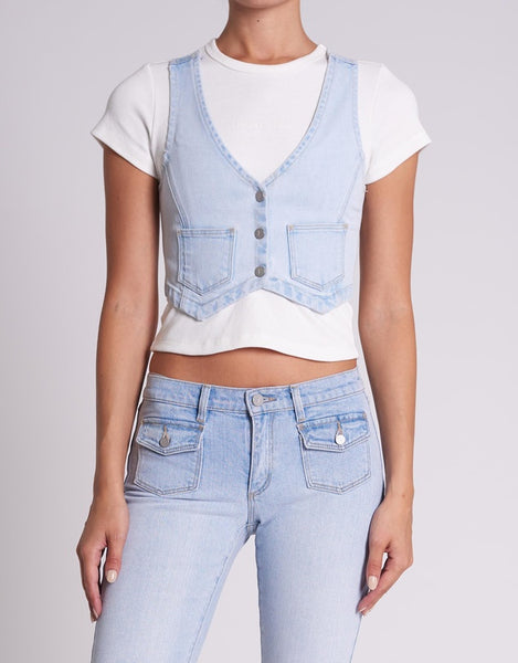 Abrand Jeans Vest - Size S