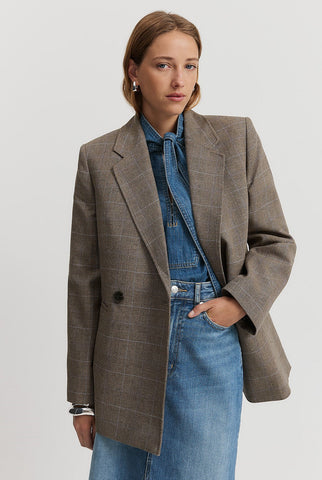 Country Road Twill Blazer - Size 12