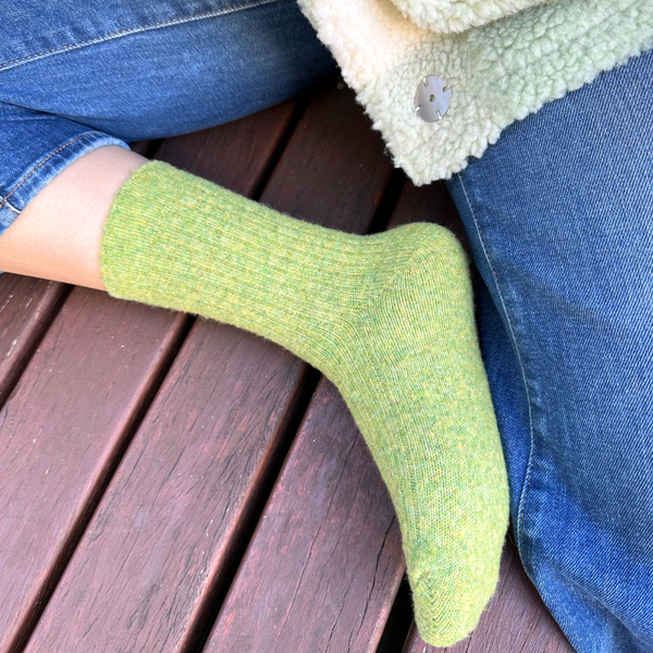The Comfiest Socks - Green - L/XL