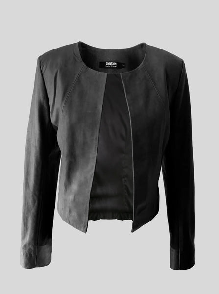 2nd Skin Leather Jacket - Size 10