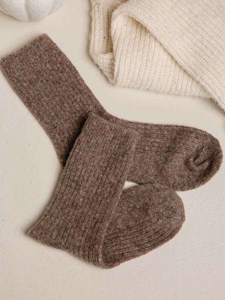 The Comfiest Socks - Chocolate - L/XL