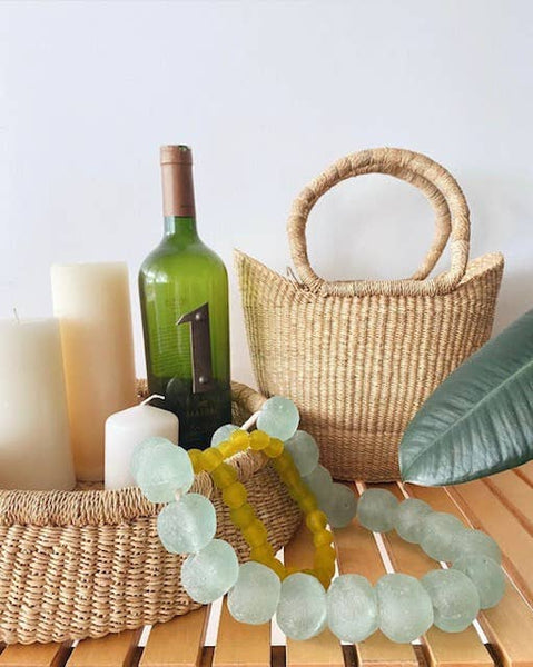 U Shop Basket - Mini -  Natural