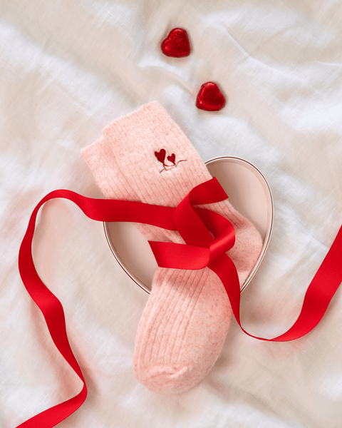 The Comfiest Socks - Heart - L/XL
