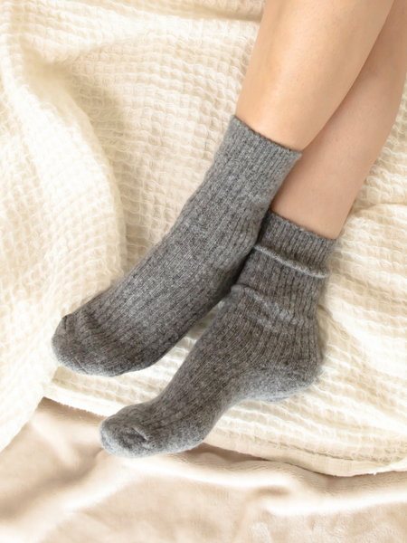 The Comfiest Socks - Grey - S/M