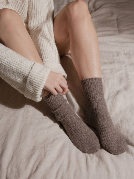 The Comfiest Socks - Chocolate - L/XL
