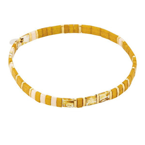 Mosaic Stacking Bracelet - Cinnamon