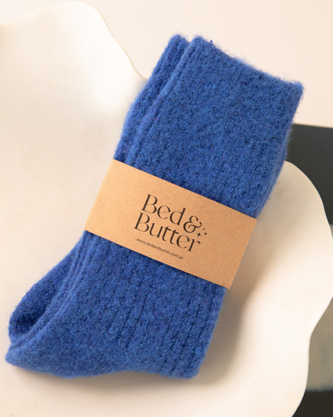 The Comfiest Socks | Blue S|M