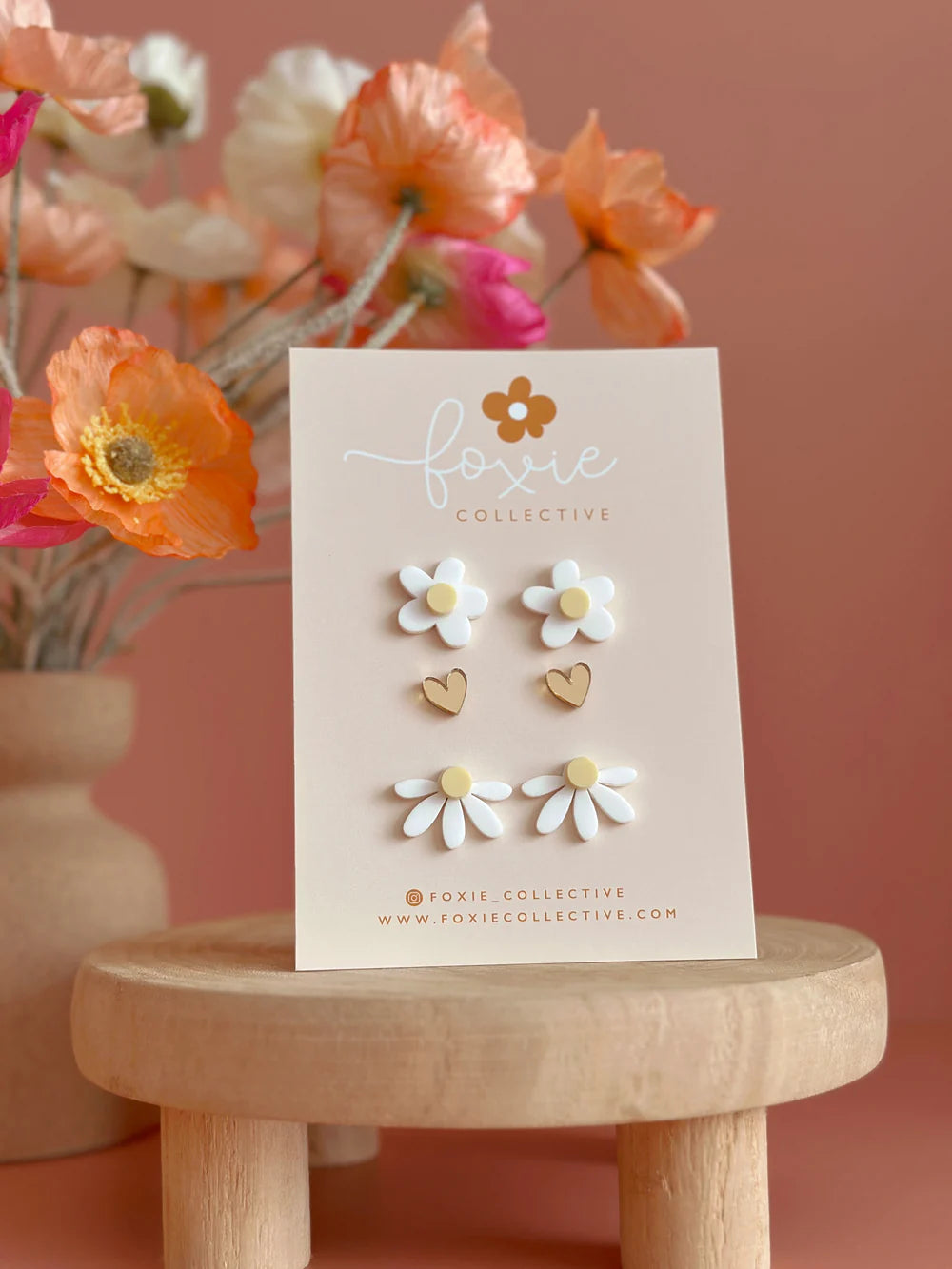 Stud Pack Trio | White + Yellow