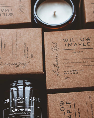 Willow & Maple - Autumn Red
