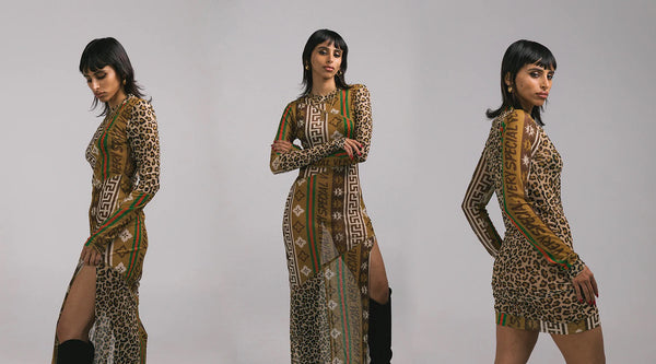 Very Special Geo Dress - Size S New