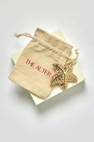 Alter Amulet Starfish - Gold