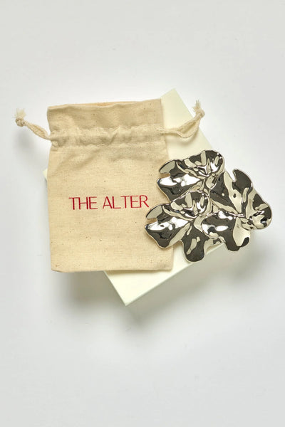 Alter Amulet Crinkle - Silver