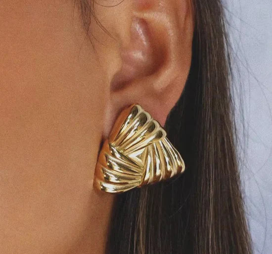 Porter - Love Her Alexandra Earrings - Gold