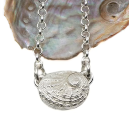 Dainty Abalone Necklace