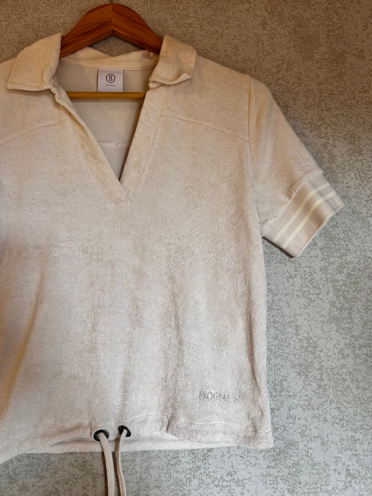 Bogner Velour Polo - Size S