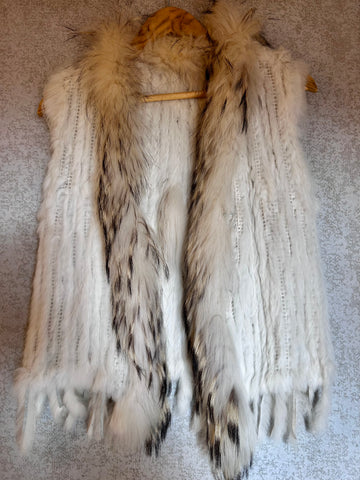 Fur Vest - Size M