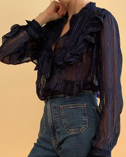 Marie Louise de Monterey Cabaret Blouse - Size 10 New