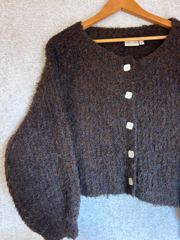 VRG GRL Elsie Fluffy Cardigan - Size M