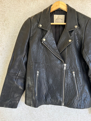 American Vintage Lambs Leather Jacket - Size L