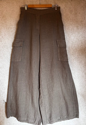 Ilfilo Natural Linen Pants - Size M/L