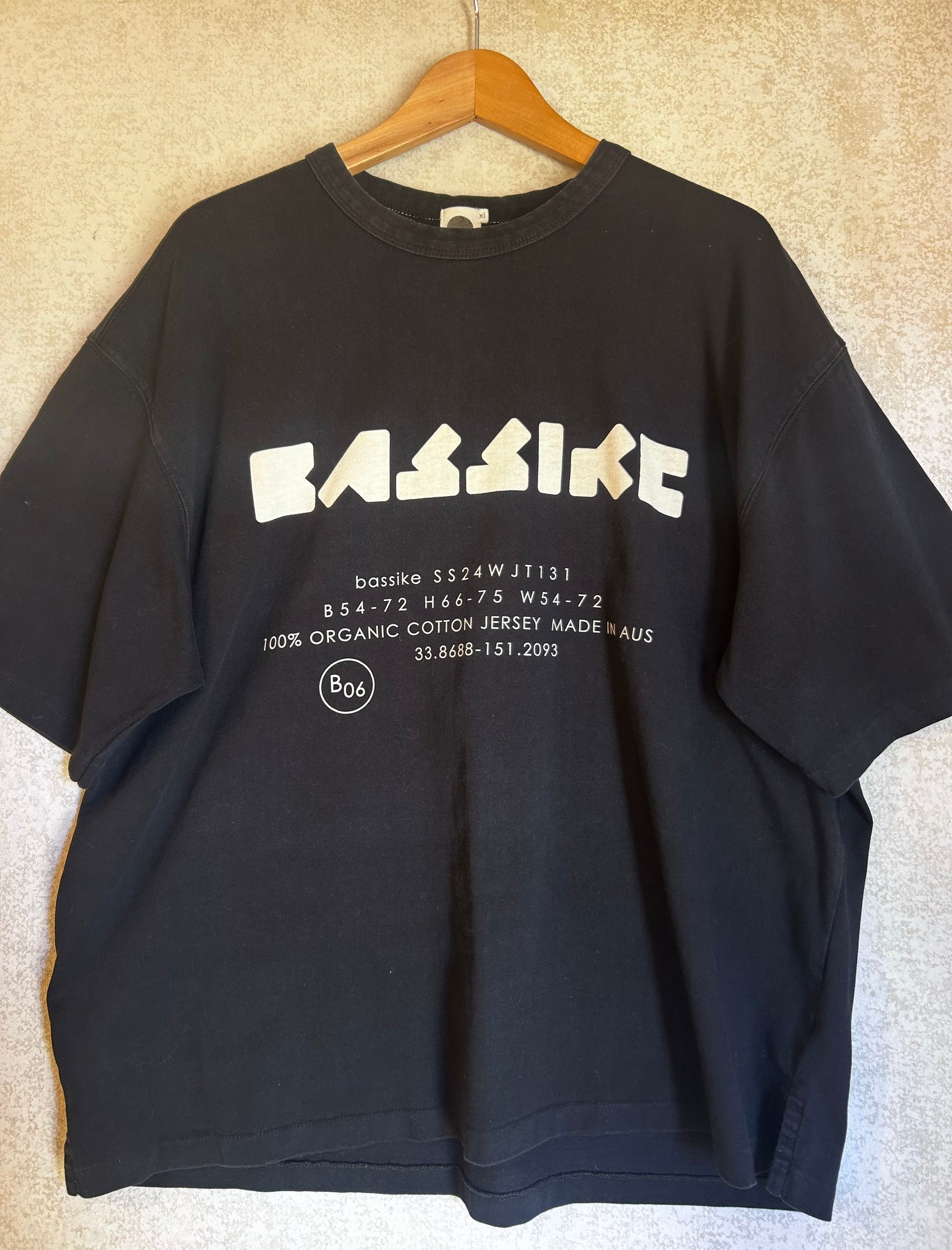 Bassike Tee - Size XL