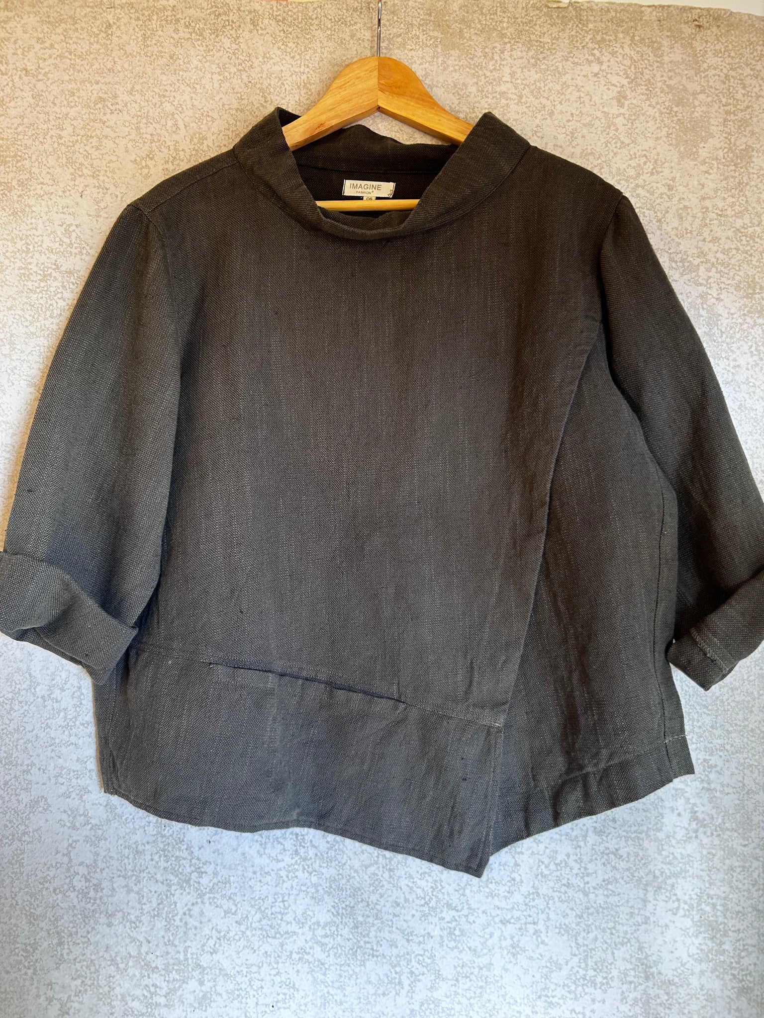 Imagine Woven Top - Free Size