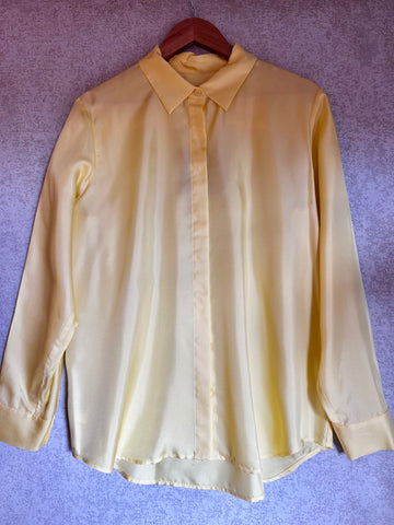 Trenery Silk Shirt - Size 14 New