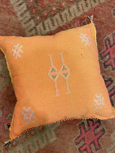 Silk Cactus Cushion - 45 x 45 - Orange - LMR