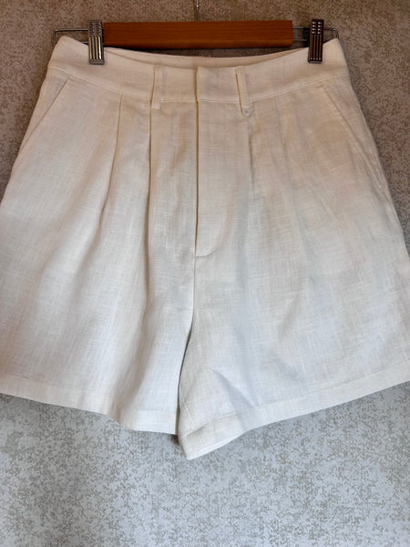 Steele Linen Shorts - Size S New