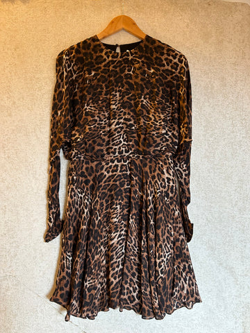 Camilla and Marc Leopard Dress - Size 10 New