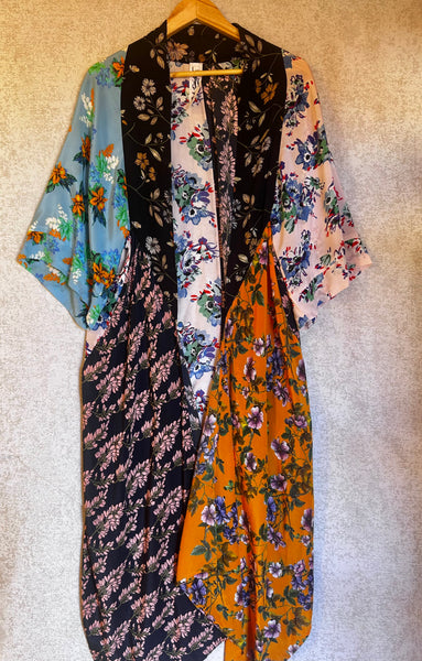 M A Dainty Silk Kimono - Size S/M