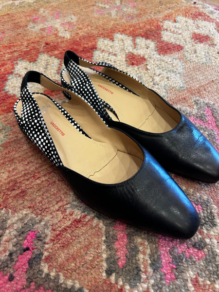 Perlatto Sacchetto Sling Back - Size 40