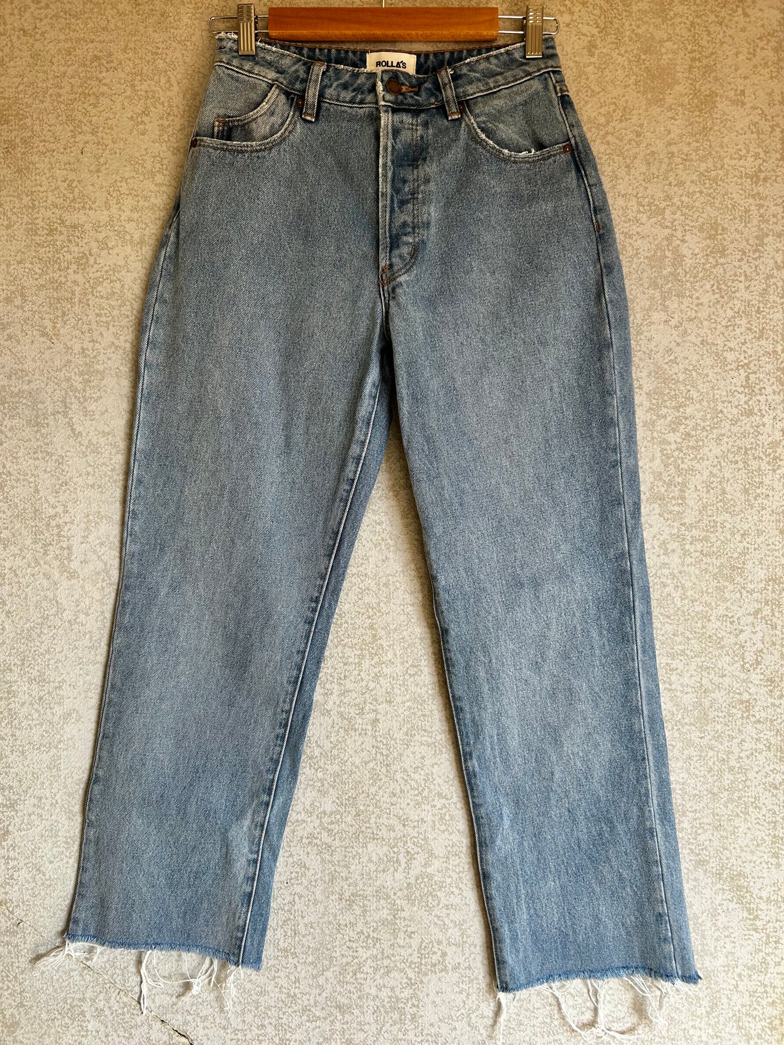 Rollas Classic Straight Jeans - Size 8