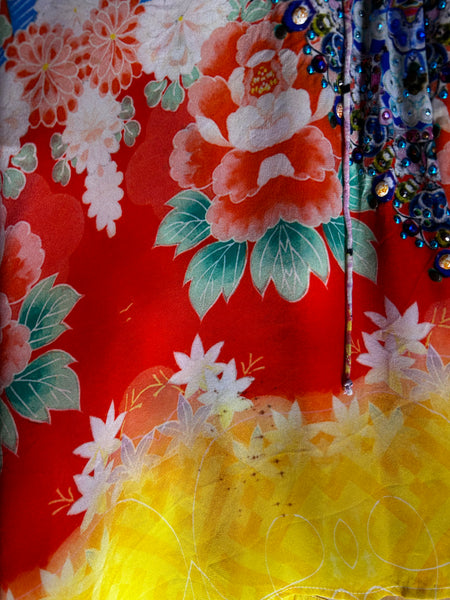 Camilla Silk Kaftan - Free Size