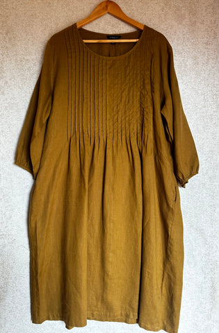 Tirelli Linen Dress - Size L