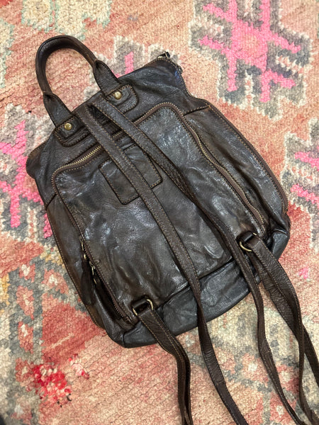 Kompanero Leather Backpack / Tote