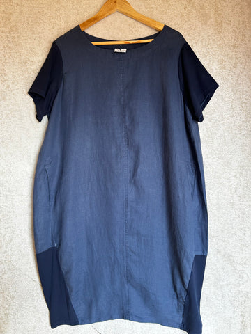 Valia Linen Dress - Size L