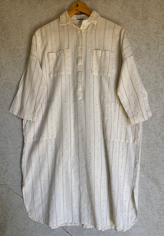 Shirty Linen Dress - size L/XL