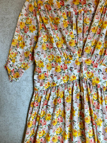 Eva Bloom Dress - Size L