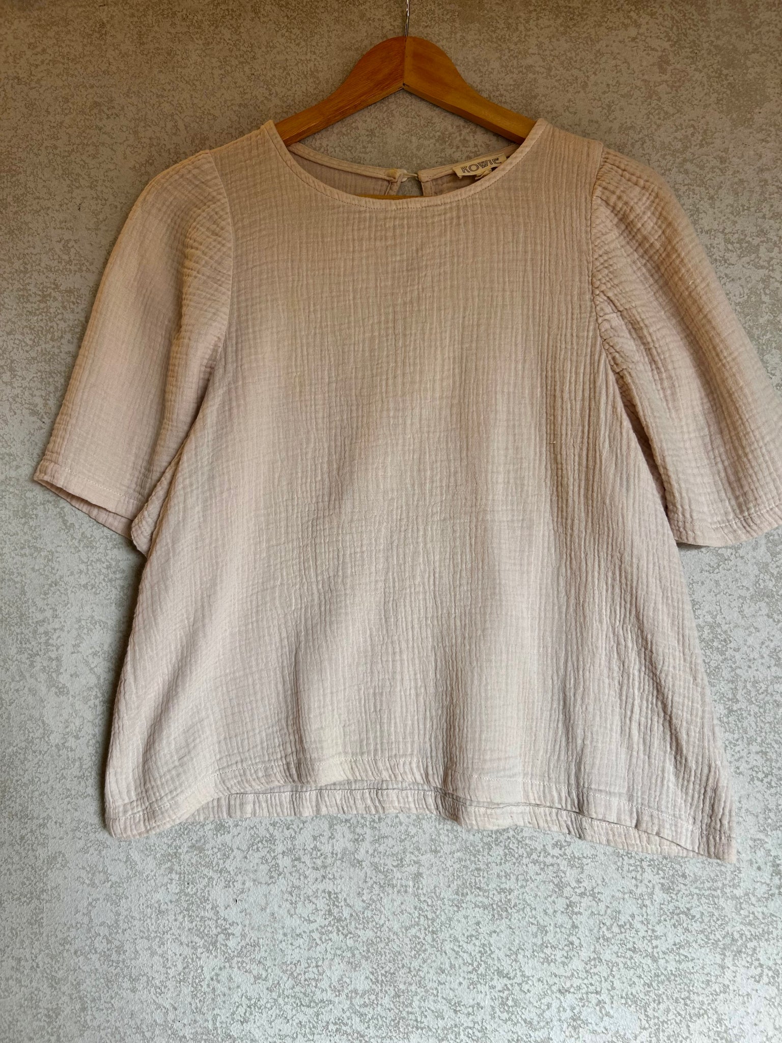 Rowie Cheesecloth Top - Size L