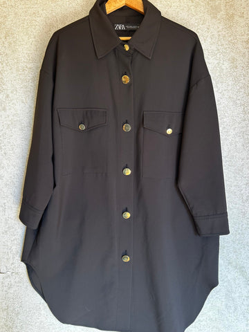 Zara Shirt Dress - Size L