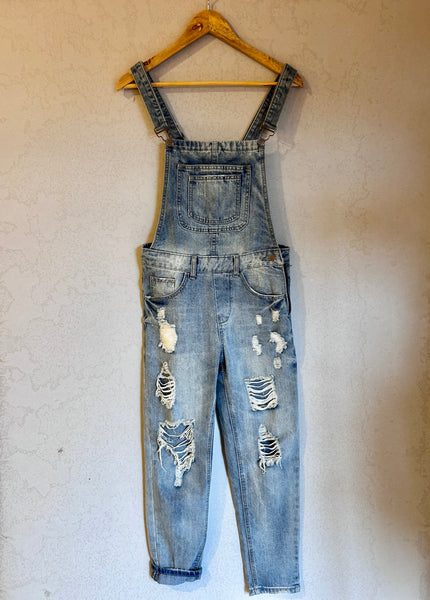Paperheart Denim Overalls - Size 6