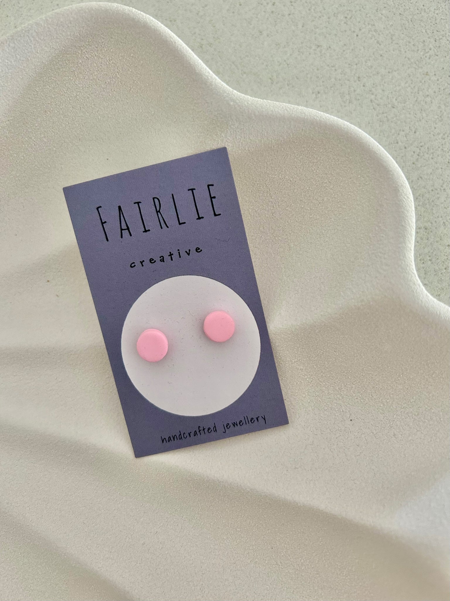 Fairlie creative - Mini Stud - Baby Pink